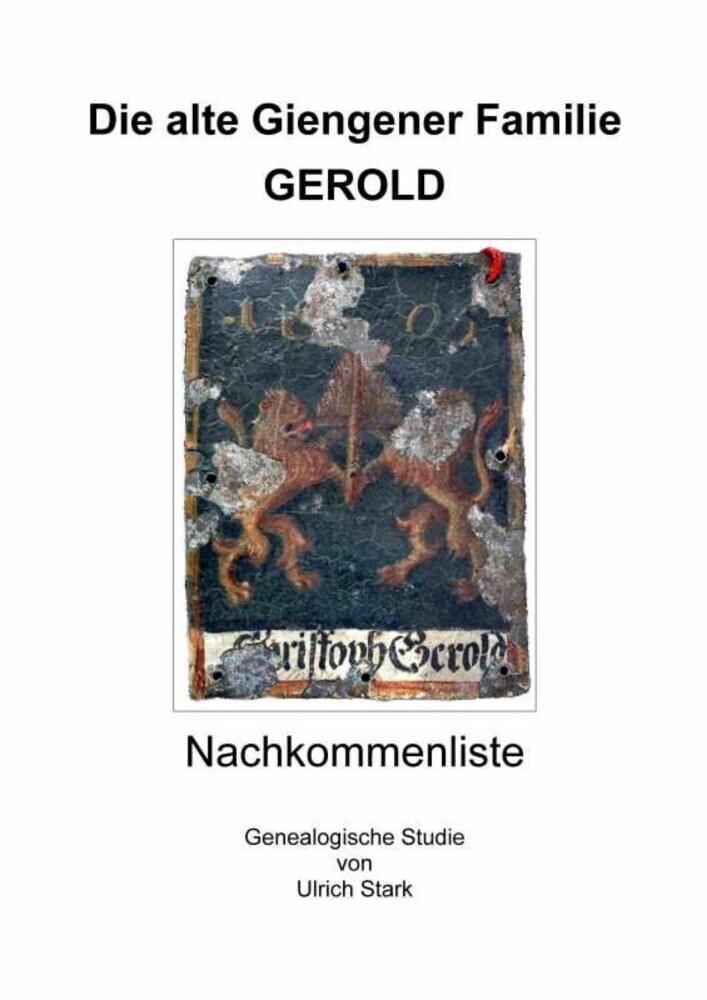 Die alte Giengener Familie GEROLD main product photo