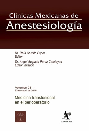 Medicina transfusional en el perioperatorio