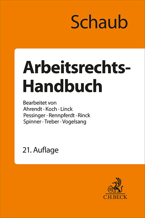 Arbeitsrechts-Handbuch main product photo