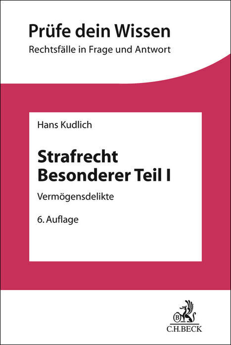 Strafrecht Besonderer Teil I main product photo