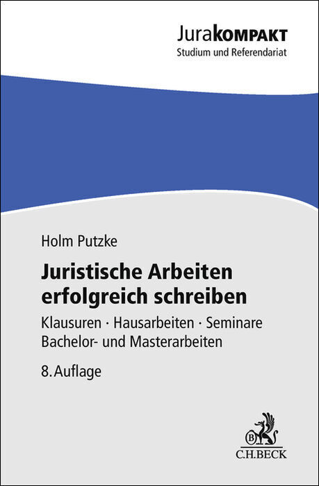 Juristische Arbeiten erfolgreich schreiben main product photo