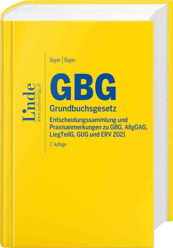 GBG | Grundbuchsgesetz main product photo