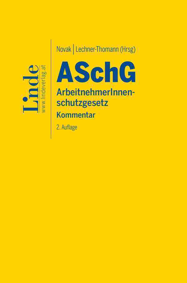 ASchG | ArbeitnehmerInnenschutzgesetz main product photo