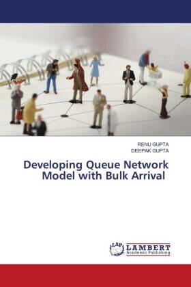 Developing Queue Network Model with Bulk Arrival
