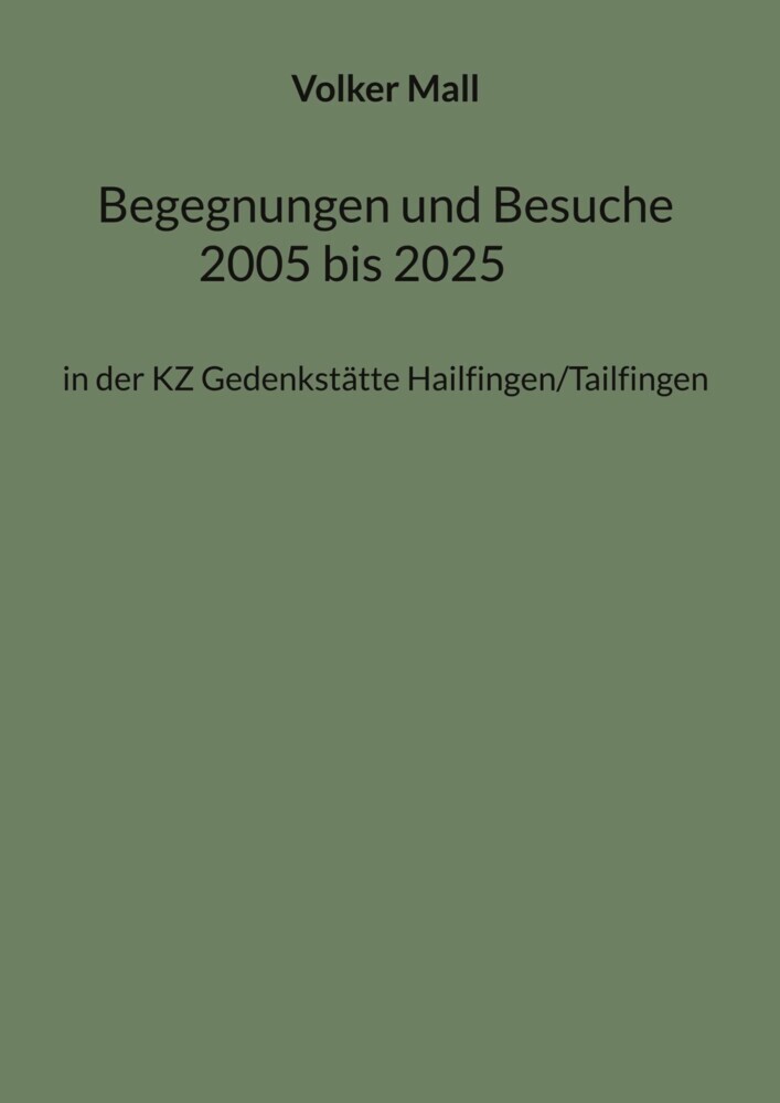 Begegnungen und Besuche 2005 bis 2025 main product photo