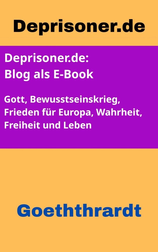 Deprisoner.de - Der Blog als E-Book main product photo