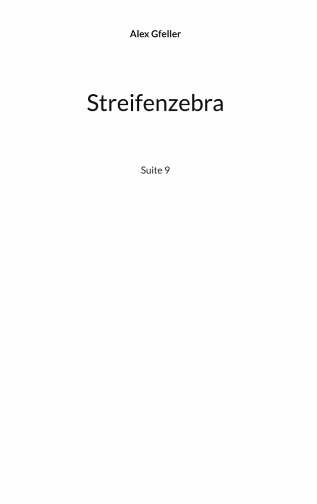 Streifenzebra main product photo