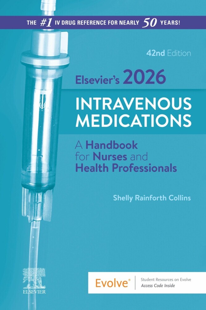 Elsevier's 2026 Intravenous Medications - E-Book main product photo