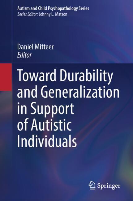 Toward Durability and Generalization in Support of Autistic Individuals main product photo