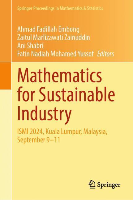 Mathematics for Sustainable Industry main product photo