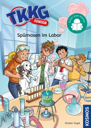 TKKG Junior, 3, Spürnasen im Labor