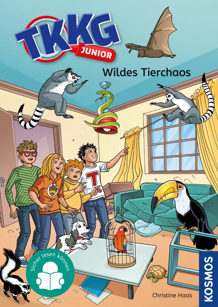 TKKG Junior, 4, Wildes Tierchaos main product photo
