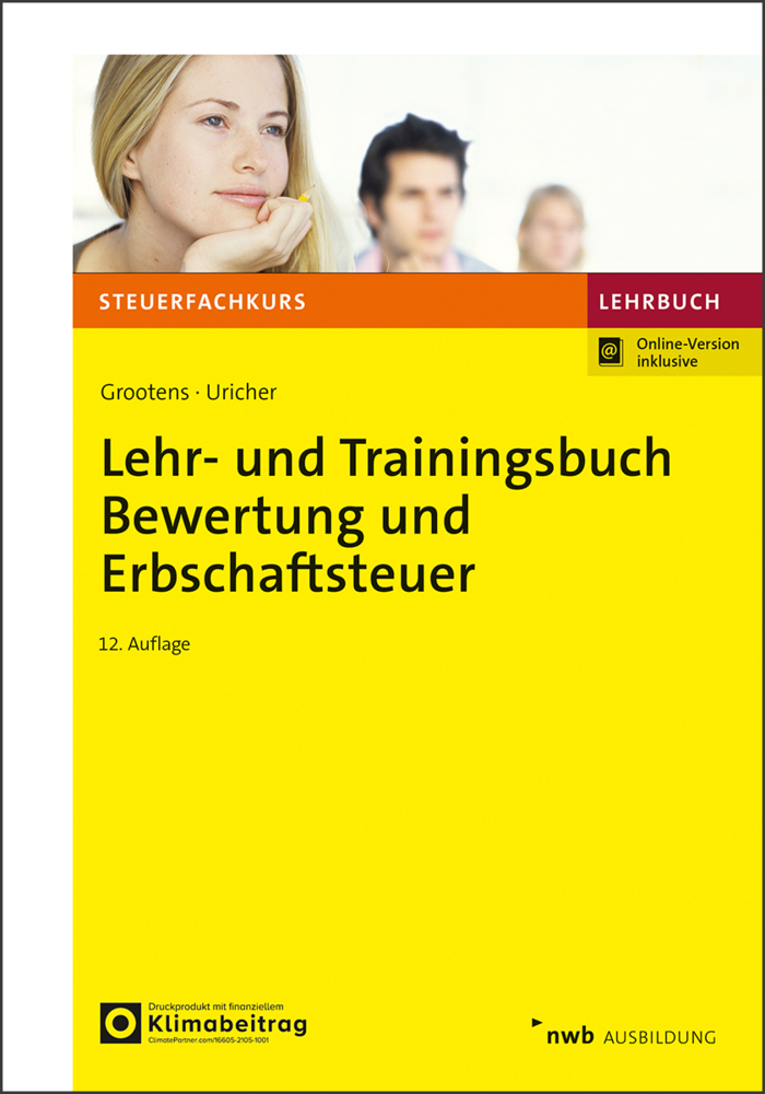 Lehr- und Trainingsbuch Bewertung und Erbschaftsteuer main product photo