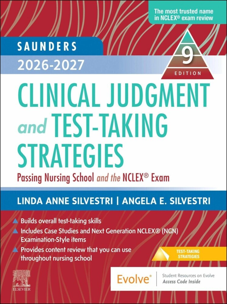 Saunders 2026-2027 Clinical Judgment and Test-Taking Strategies - E-Book main product photo