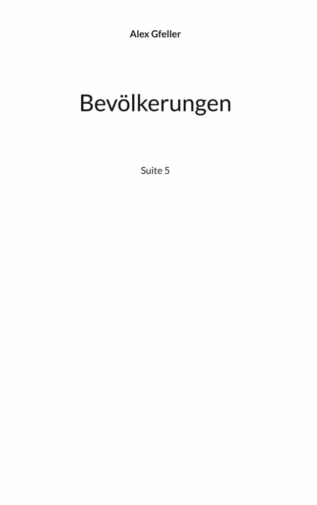 Bevölkerungen main product photo