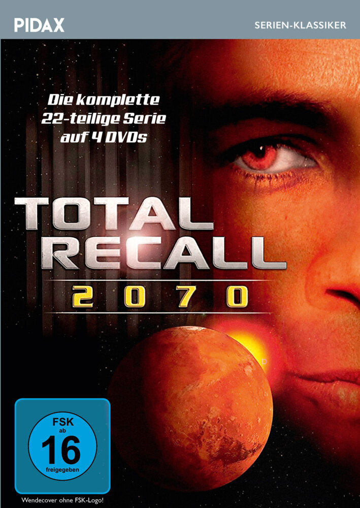 Total Recall 2070, 4 DVD main product photo