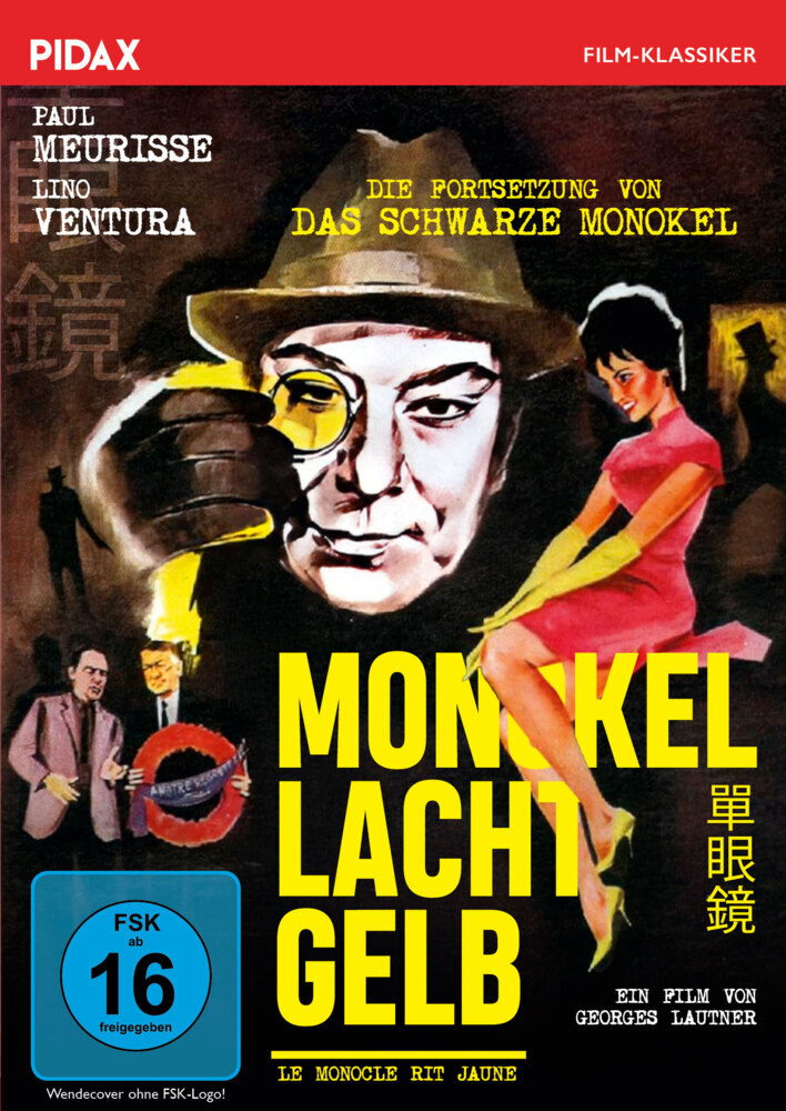 Monokel lacht gelb, 1 DVD main product photo