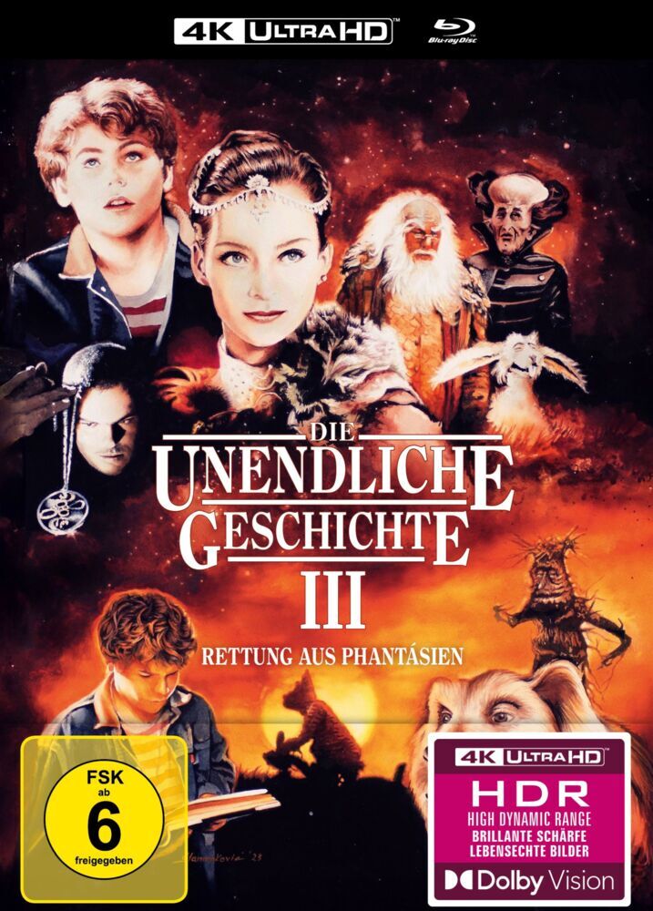 Die unendliche Geschichte III - Rettung aus Phantásien, 1 4K UHD-Blu-ray + 1 Blu-ray (2-Disc Limited Collector's Edition Mediabook) main product photo