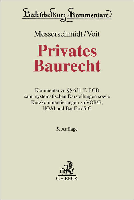 Privates Baurecht main product photo