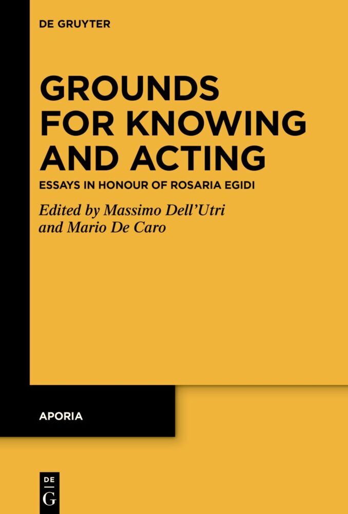 Grounds for Knowing and Acting main product photo