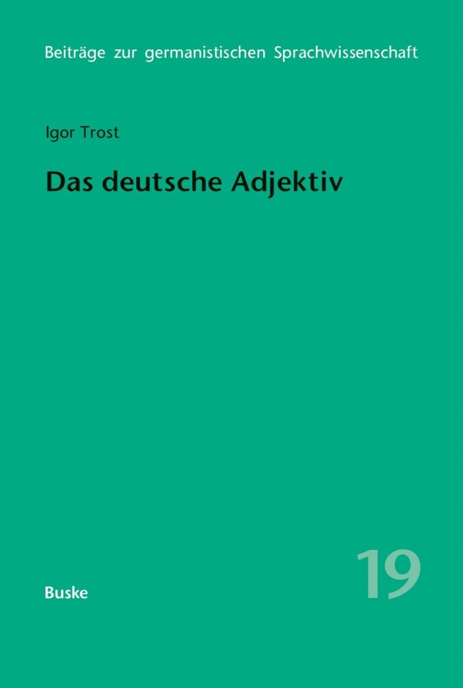 Das deutsche Adjektiv main product photo