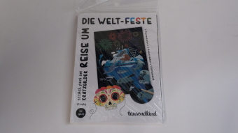 Kratzbilder REISE UM DIE WELT - FESTE 10-teilig