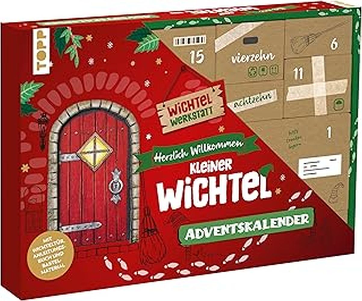 Adventskalender-Bastelset WICHTEL WINNIE main product photo