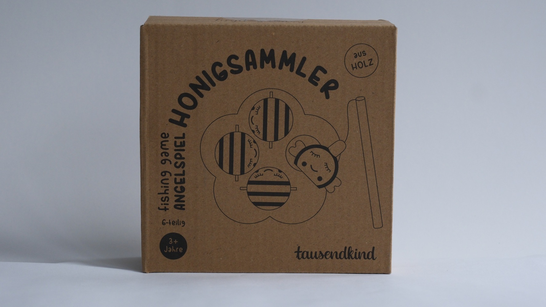 Angelspiel HONIGSAMMLER aus Holz main product photo