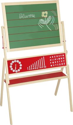 Standtafel LERNEN grün/natur