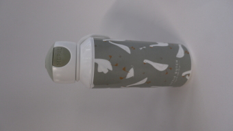 Trinkflasche POP-UP LITTLE GOOSE (400ml) in grün