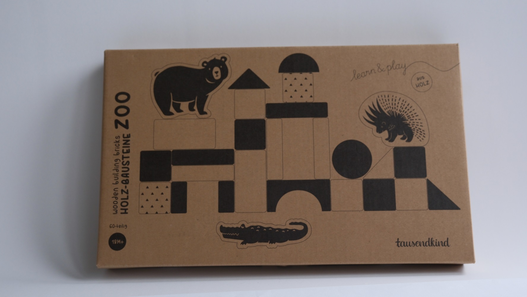 Holz-Bausteine ZOO 60-teilig main product photo