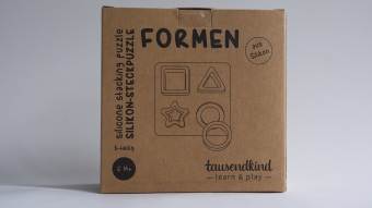 Silikon-Steckpuzzle FORMEN 5-teilig