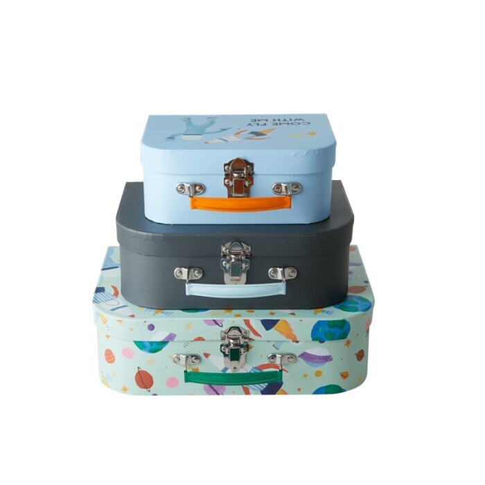 Spielkoffer SPACE 3er-Set in blau main product photo