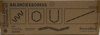 Motorikspiel-Set BALANCIERBOARDS in grün