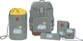 Schulranzen-Set ADVENTURE BUS 5-teilig i