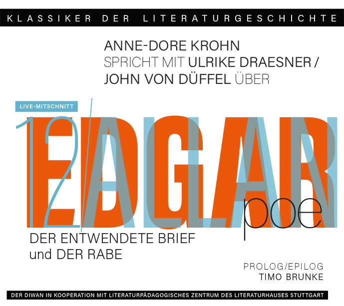 Ein Gespräch über Edgar Allen Poe - Der entwendete Brief und Der Rabe, 1 Audio-CD main product photo
