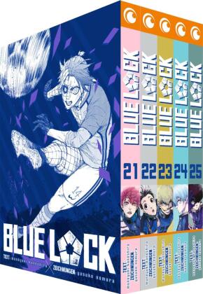 Blue Lock - Band 21-25 im Sammelschuber