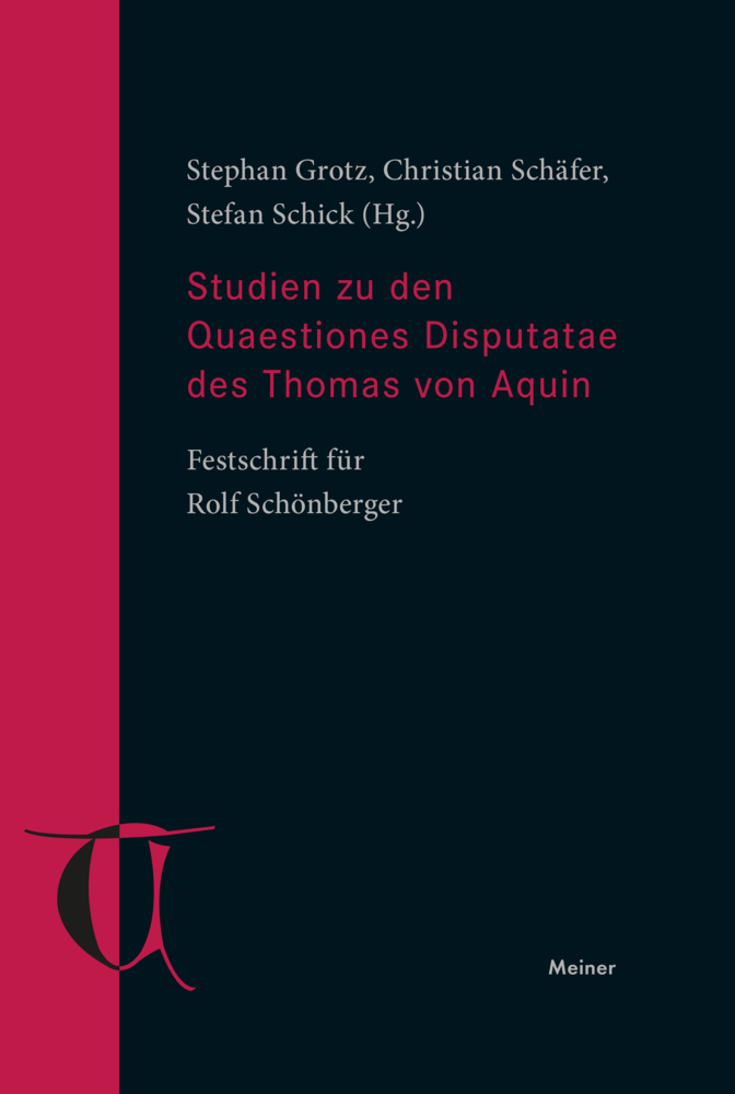 Studien zu den Quaestiones Disputatae des Thomas von Aquin main product photo