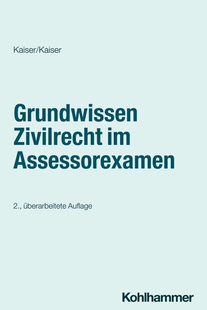 Grundwissen Zivilrecht im Assessorexamen main product photo