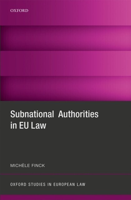 Subnational Authorities in EU Law main product photo