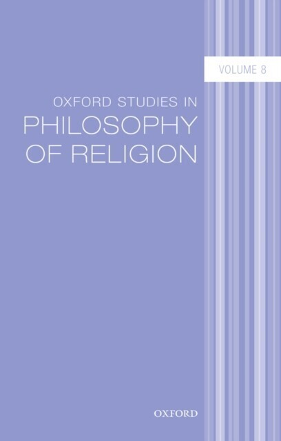 Oxford Studies in Philosophy of Religion Volume 8 main product photo