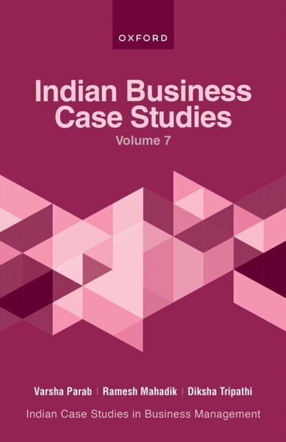 Indian Business Case Studies Volume VII main product photo