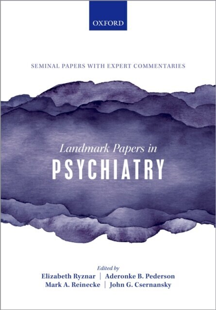 Landmark Papers in Psychiatry main product photo