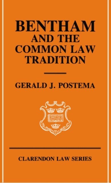 Bentham and the Common Law Tradition main product photo