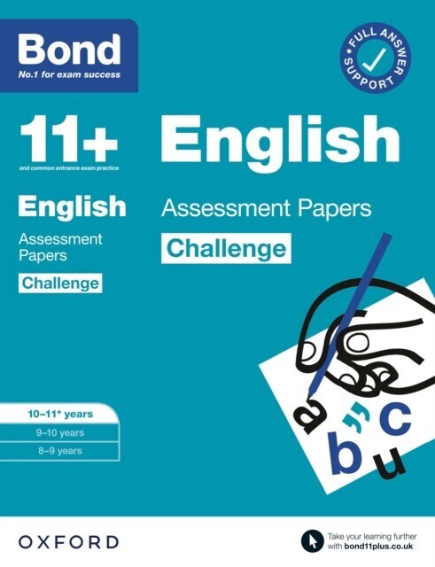 Bond 11+: Bond 11+ English Challenge Assessment Papers 10-11 years: Ready for the 2024 exam main product photo