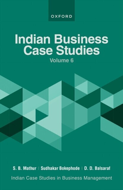 Indian Business Case Studies Volume VI main product photo