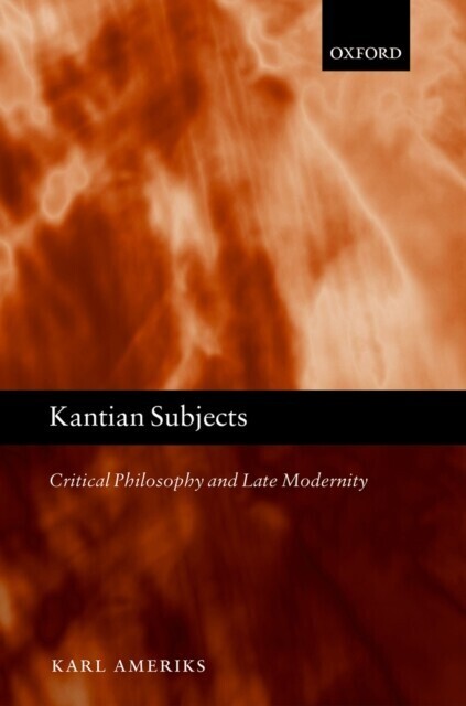 Kantian Subjects main product photo