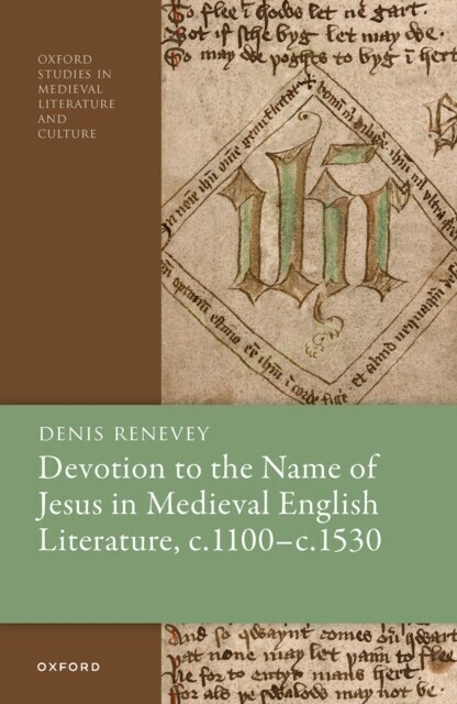 Devotion to the Name of Jesus in Medieval English Literature, c. 1100 - c. 1530 main product photo
