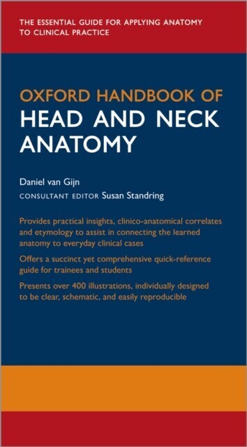Oxford Handbook of Head and Neck Anatomy main product photo