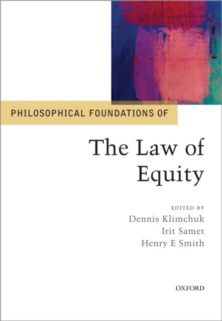 Philosophical Foundations of the Law of Equity main product photo